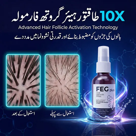 FEG Plus® Hair Growth Spray